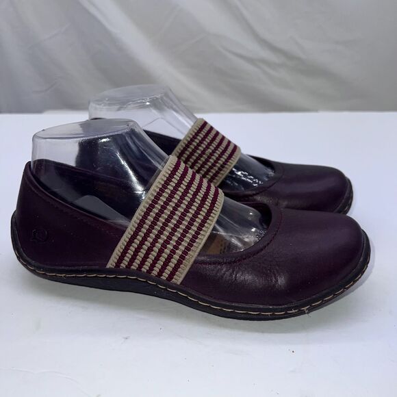 Born Acai Style Purple Slip Ons Size 38.5 US: 7.5 - Picture 7 of 16